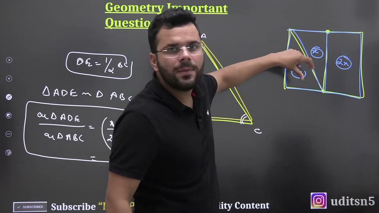 Important Geometry Questions | P-VI | QA for CAT & OMETs | Udit Saini | MBA Pathshala 