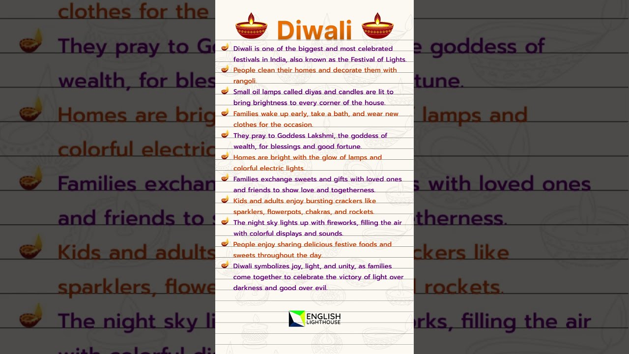 Importance of Diwali 🪔✨ | Key Points for a Diwali Essay | How to Celebrate Diwali Festival