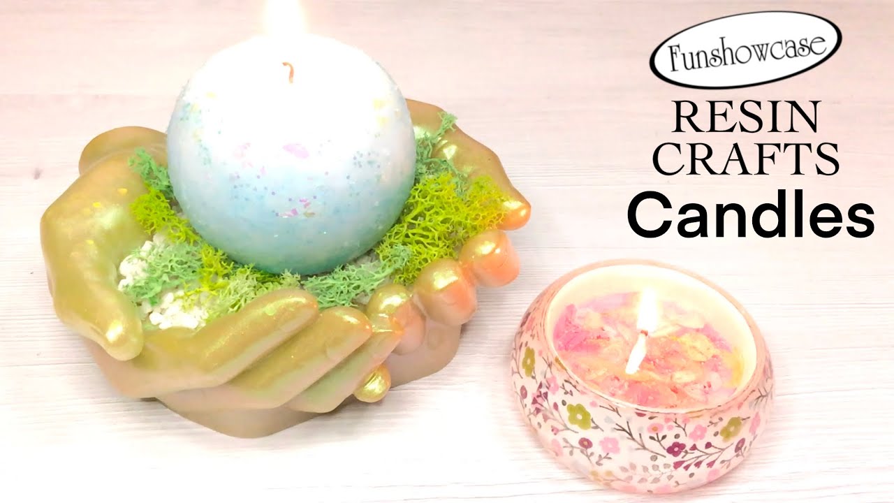 Making Resin Candle Holders- Candles- Funshowcase- DIY- Tutorial