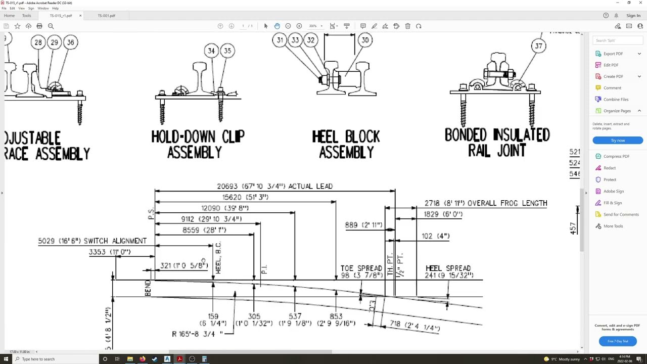 How to Create a Turnout Block in AutoCAD