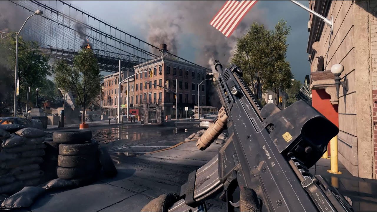 The Brooklyn map is a RUSH (Battlefield 6 Rush gameplay)