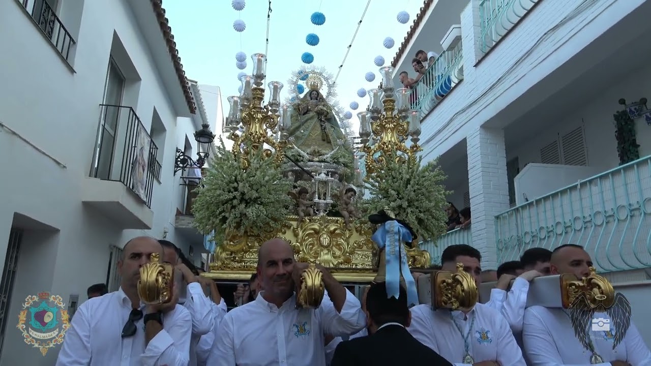 (4k) Ida - Procesión Nuestra Señora de la Cruz, Benalmádena 2024 - BM La Paz.