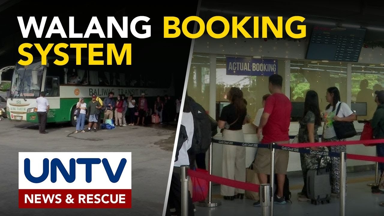 Bus terminal sa QC, first come first served ang sistema sa pagsasakay ng mga pasahero