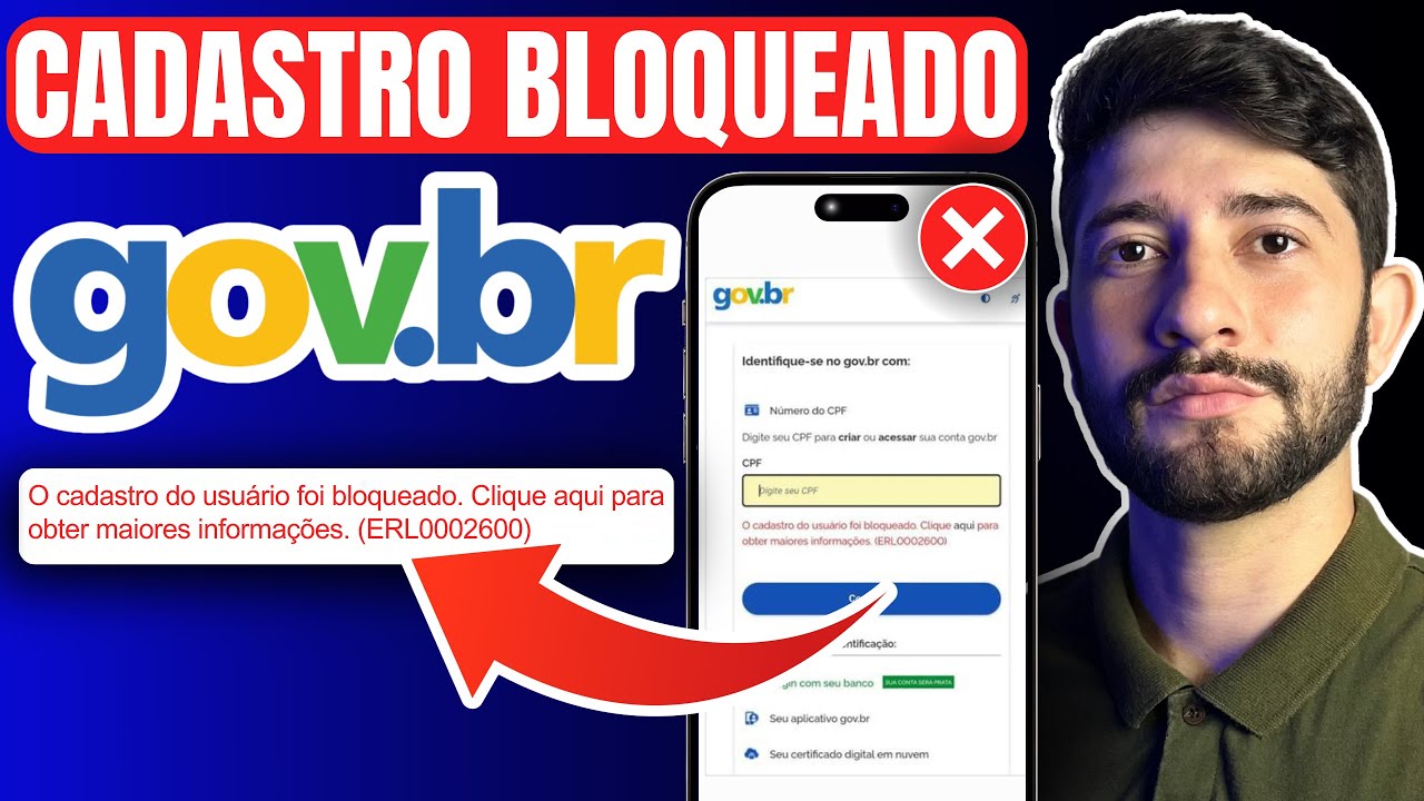 Cadastro GOV.BR Bloqueado? Resolva Agora!