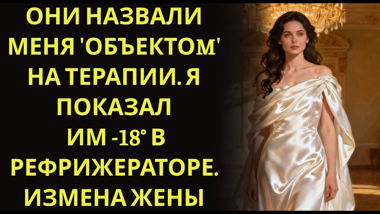 Они назвали меня 'ОБЪЕКТОM' на терапии  Я показал им  18° в РЕФРИЖЕРАТОРЕ  Измена жены