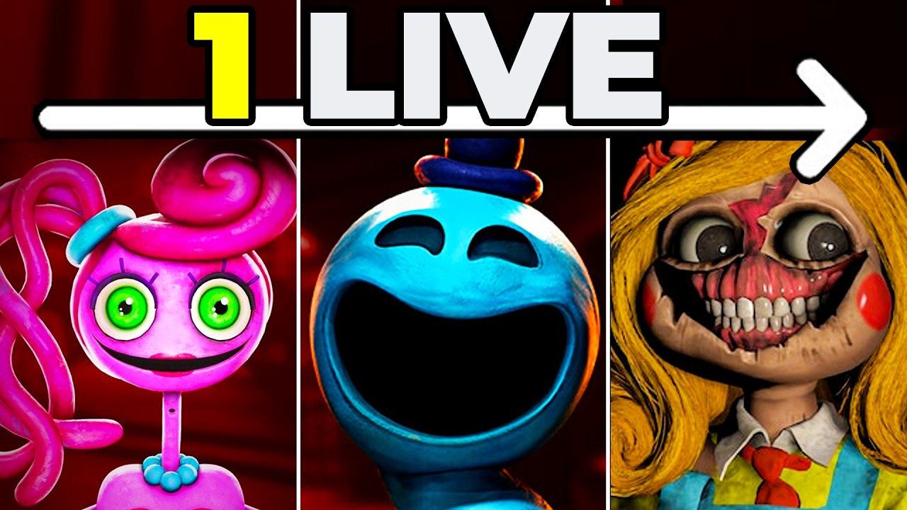 TOUS les Poppy playtime en 1 LIVE - (partie 2)
