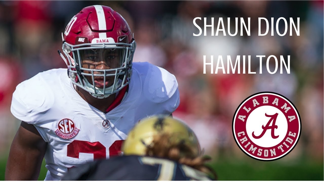 Shaun Dion Hamilton || Alabama Career Highlights || 2014 - 2017