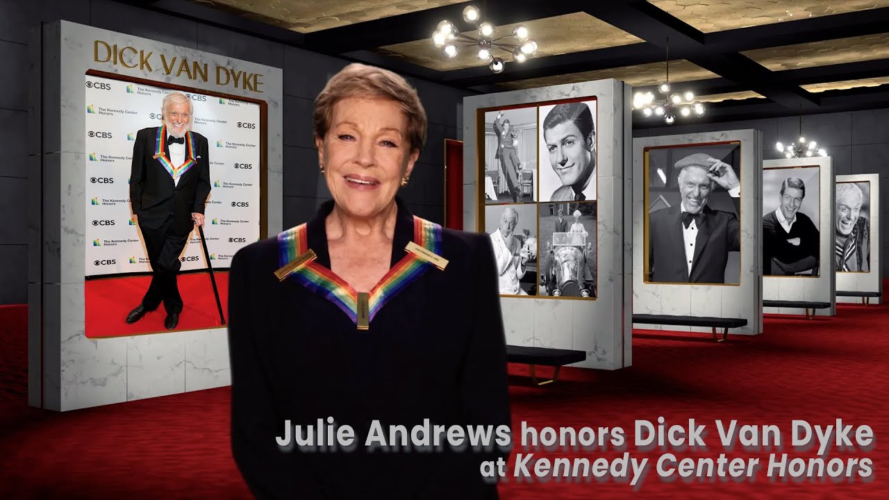 Julie Andrews honors Dick Van Dyke at Kennedy Center Honors (2021)