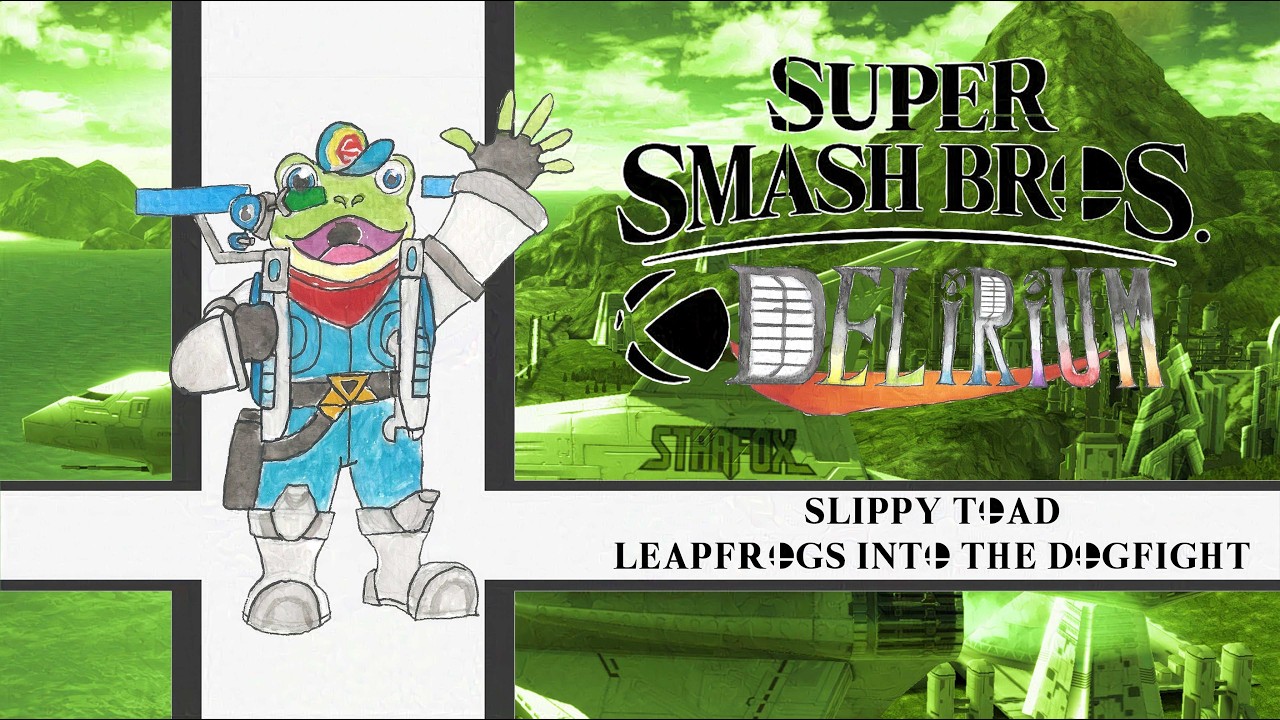 Super Smash Bros. Délirium Saison 3 épisode 03: Slippy, le batracien mécano spatial.