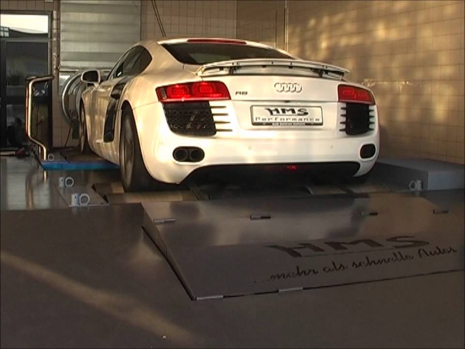 Audi R8 V8 4.2 FSI  HMS Performance Klappenabgasanlage