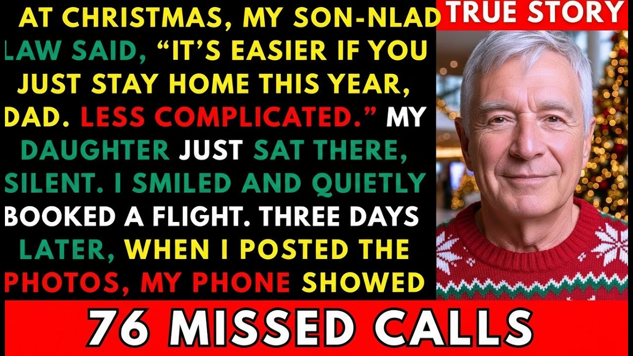 My Son In Law Said  Christmas At My Mom's, You Stay Home  – So I Booked A Flight And… True Story