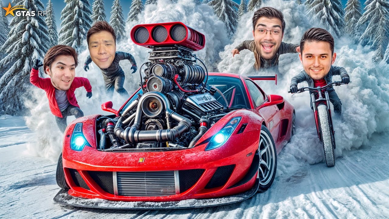 POKAZ SHOUDA SERVERDAGI ENG QIMMAT FERRARINI TUNING QILDIM! 500 Km/h UCHAMIZ - GTA 5 RP