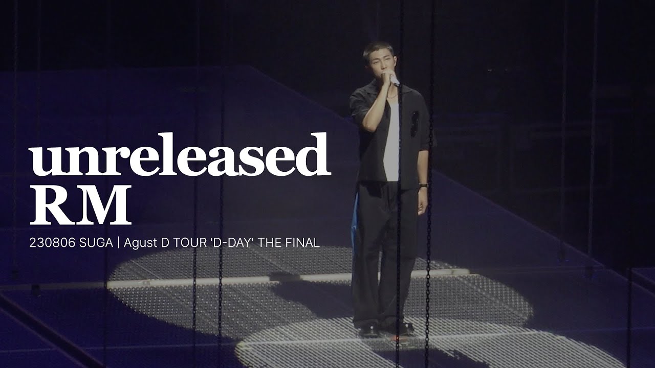 [ RM ] 230806 4K 'Come back to me' SUGA | Agust D TOUR 'D-DAY' THE FINAL @KSPO DOME 체조경기