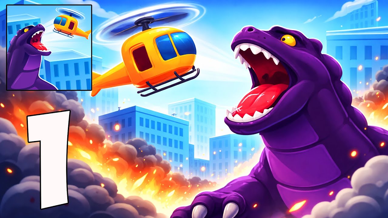 Heli Monsters – Lets Play – Helicopter Monster Hunter & Upgrades (iOS, Android)
