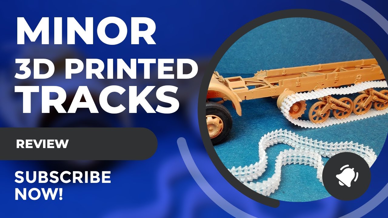 Review Minor 1/35 3D Printed Tracks