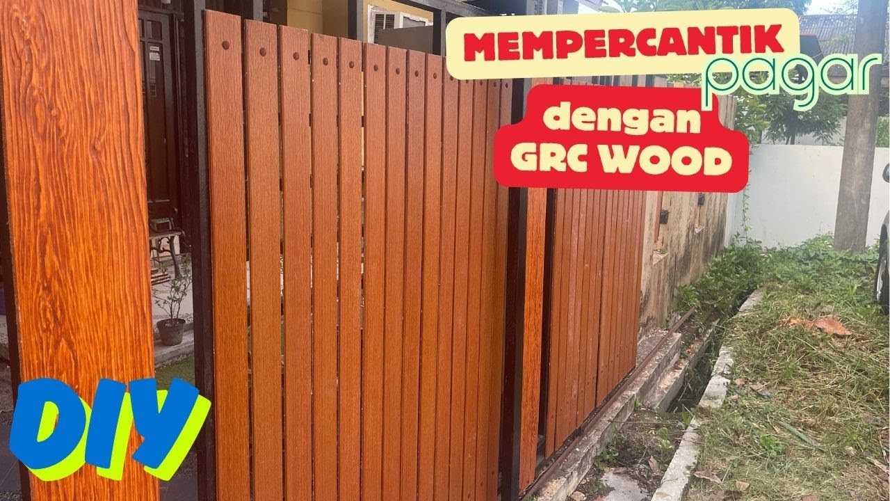 Pasang Sendiri! Cara Pasang GRC pada Pagar Rumah