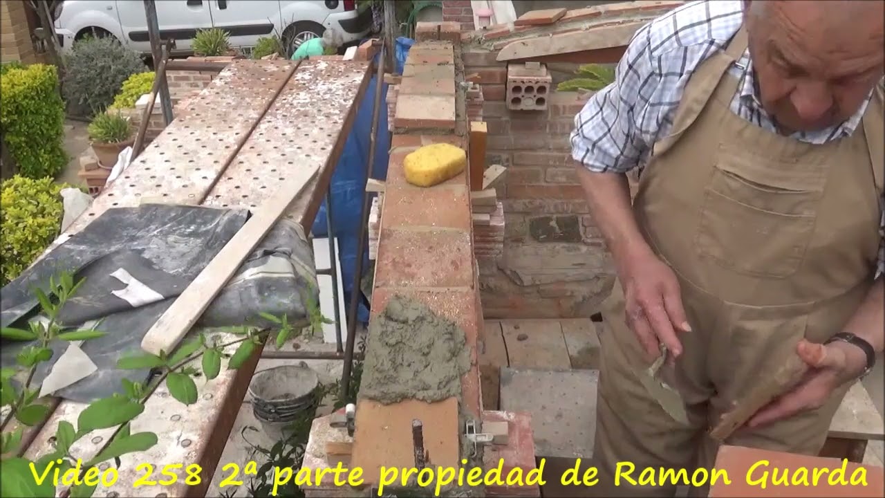 Cómo hacer una bóveda tortugada vídeo nº 258 2ª  Parte