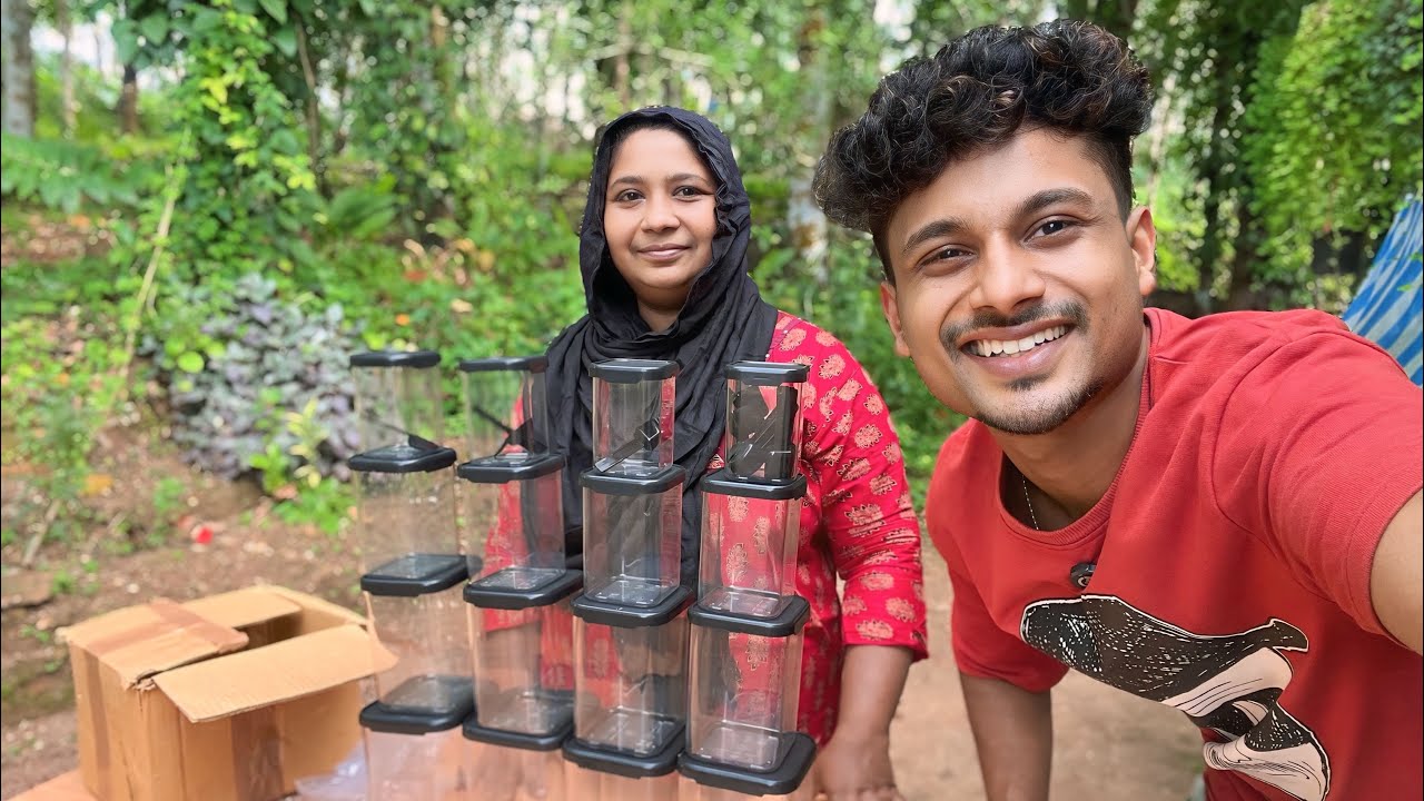 Umma-ക്ക് 16 Kitchen Containers വാങ്ങി കൊടുത്തപ്പോൾ😍