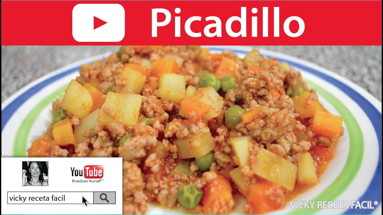 PICADILLO | #VickyRecetaFacil