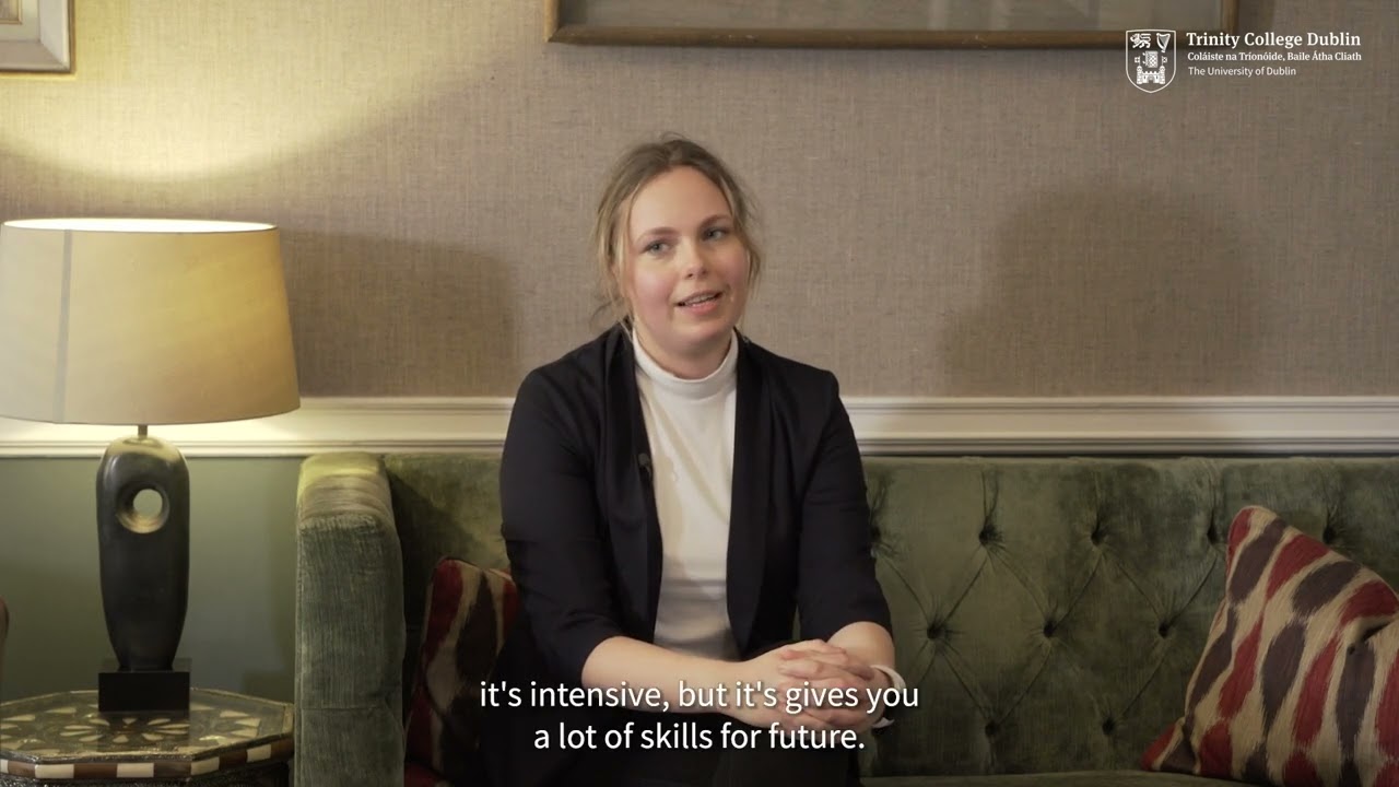 MSc in Environmental Sciences at Trinity College Dublin