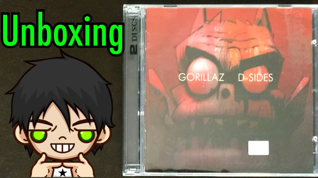 Unboxing de Gorillaz - D-Sides Album (Versión Estándar)