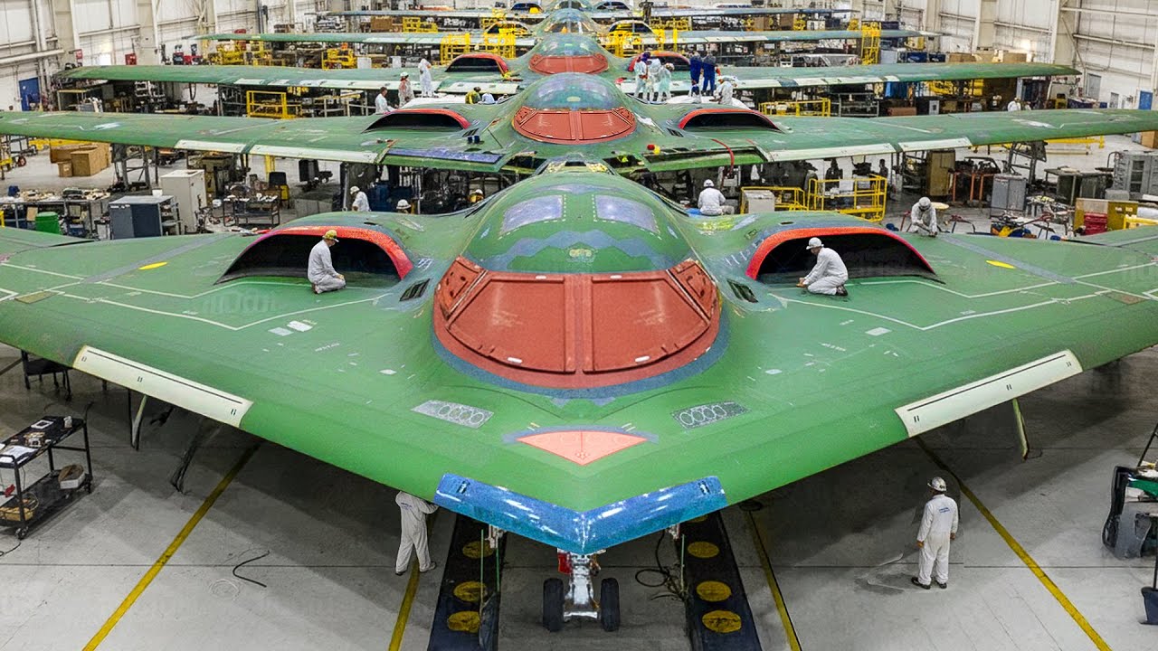Inside Facilities Building US Most Feared Stealth Jets From Scratch