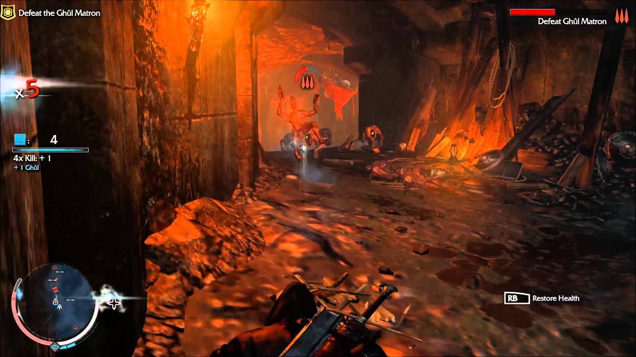 Shadow of Mordor Defeat Ghul Matron