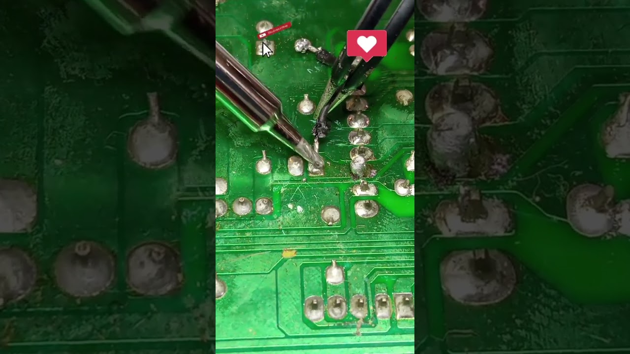 Repairing Circuit Board Trace: Quick Fix Tutorial!