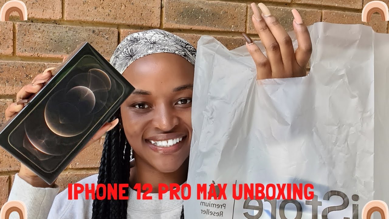 IPHONE 12 PRO MAX UNBOXING | SOUTH AFRICAN YOUTUBER