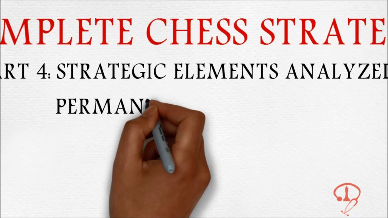BEGINNER TO 2000 - COMPLETE CHESS STRATEGY PART 4 EDITED: STRATEGIC ELEMENTS ANALYZED