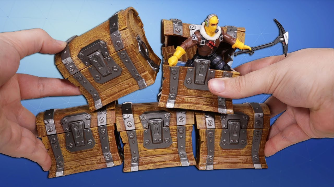 Opening 5 Fortnite Mystery Mini Surprise Loot Chests!