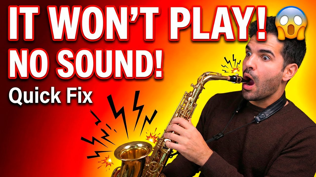 No Sound on Saxophone? 🎷 Quick Fixes & Tips 
