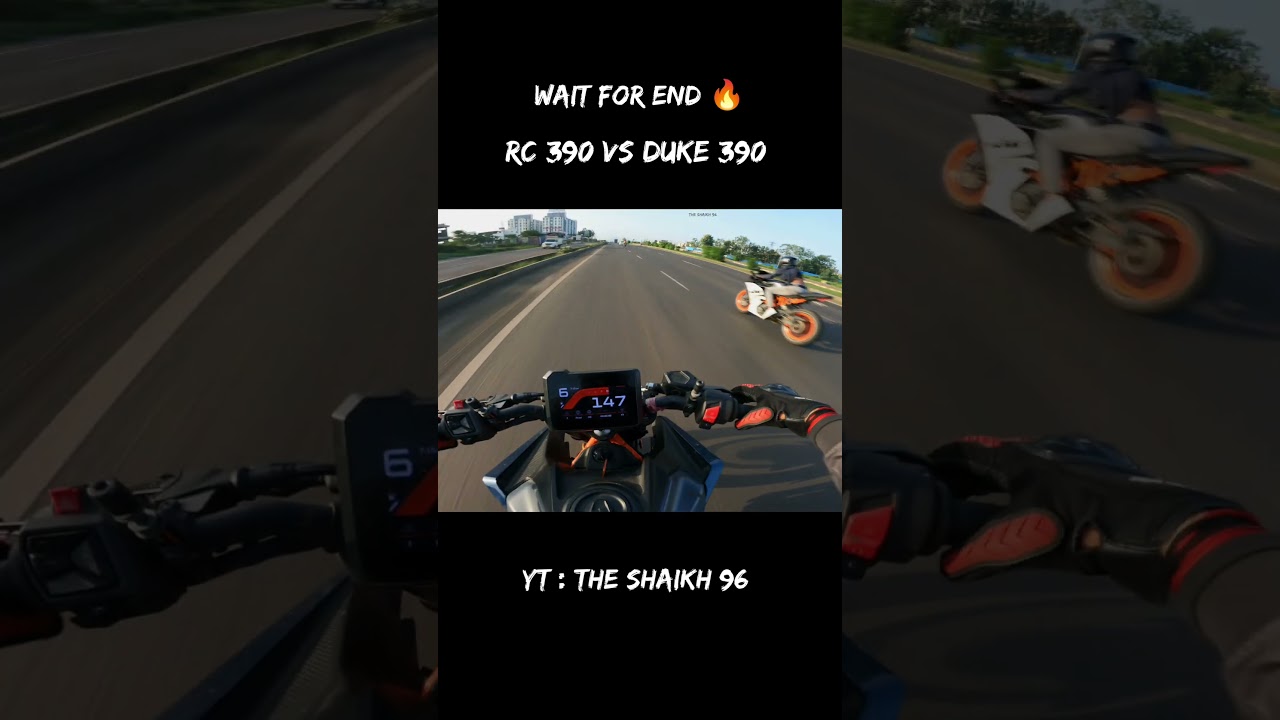 Ktm Duke 390 GEN3 ⚡  Duke 390 vs rc390  Full Throttle On Highway #ktm #duke #motovlog