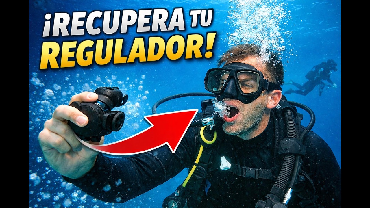 Ejercicio Básico de Buceo: Quitarse y Ponerse el Regulador Sin Estrés