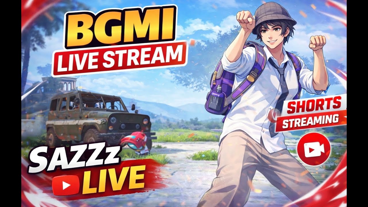“BGMI LIVE 🔴 | SAZZZ LIVE | Ranked Gameplay & Clutch Moments!”