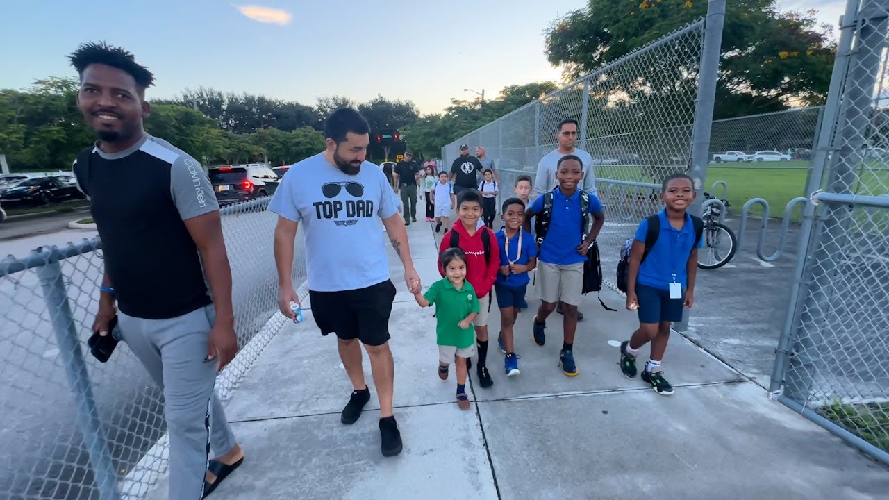 Dads Take Your Child to School Day