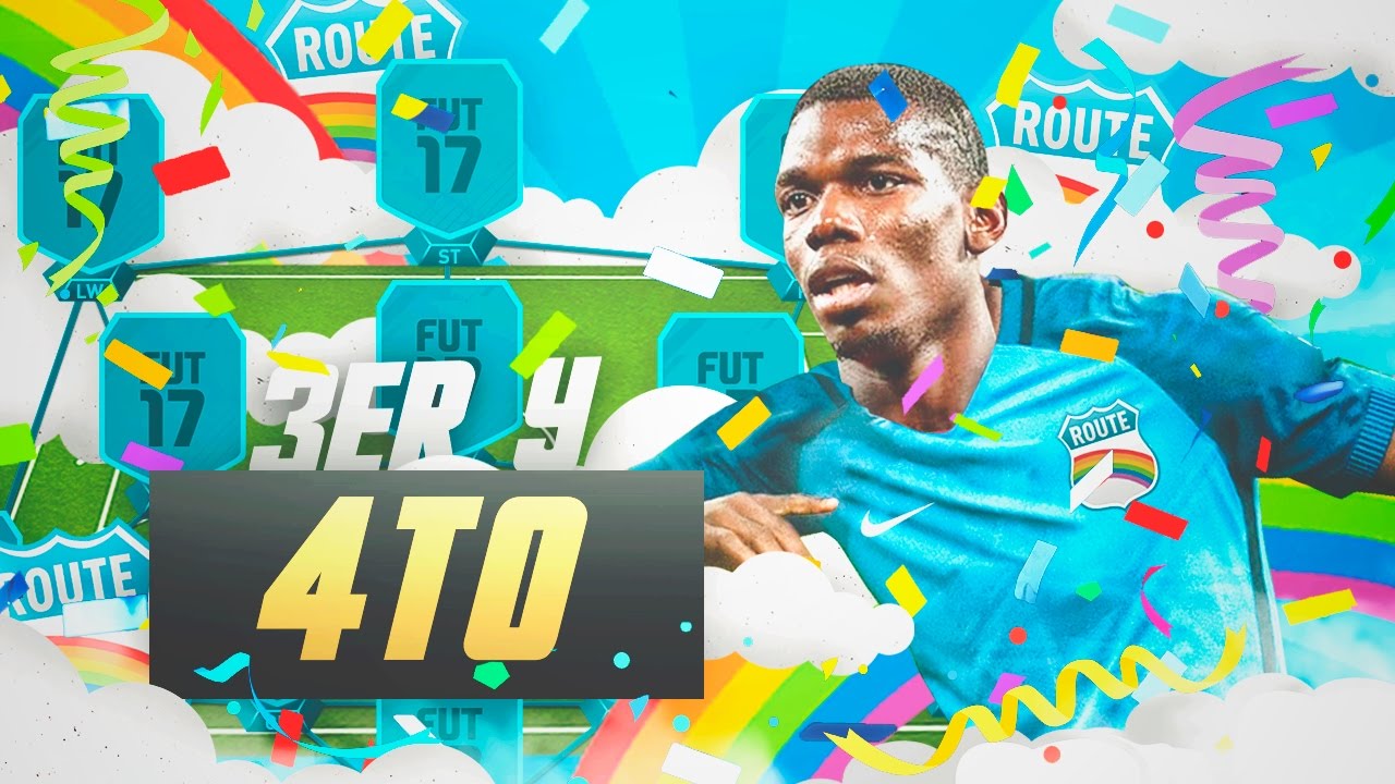 ROUTE ARCOIRIS | PLANTILLA TERCER & CUARTO PUESTO VS SEBAS | FIFA 17