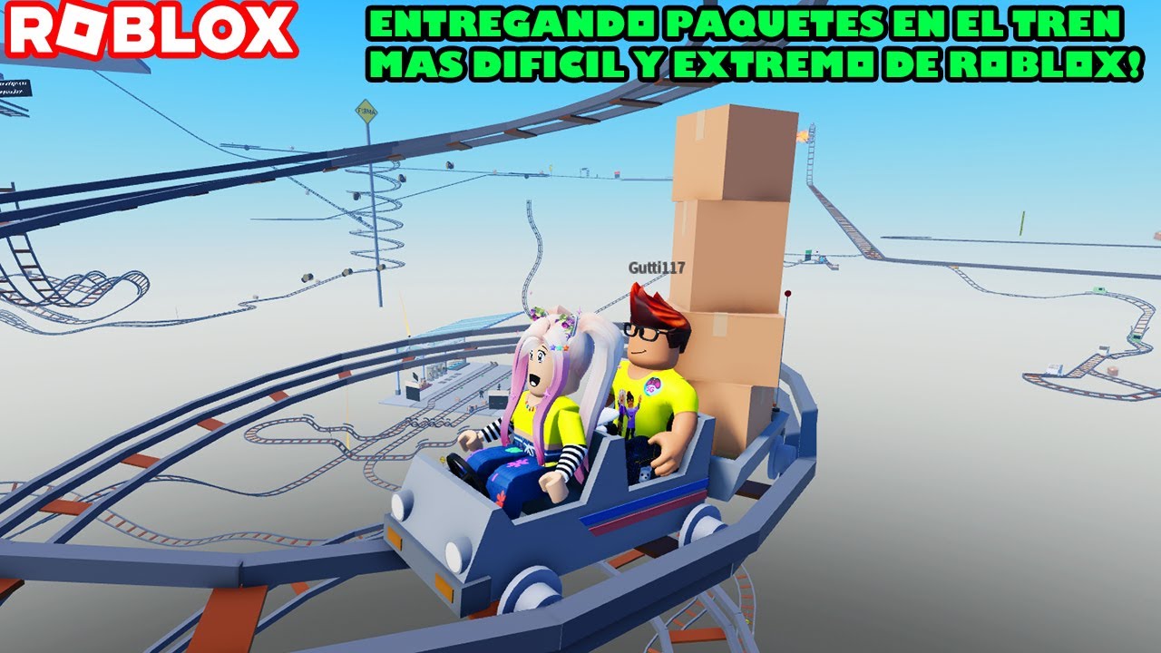 Entregando Paquetes En El Tren Mas Difícil Y Extremo De Roblox! 😵😮🥴