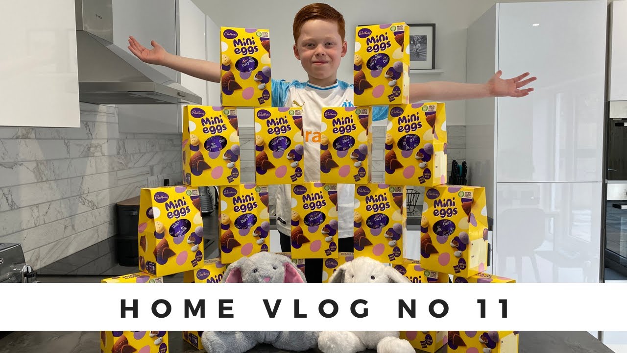 Home Vlog No 11 | 27th-28st March 2021 | Pizza Fries & Easter Prep!