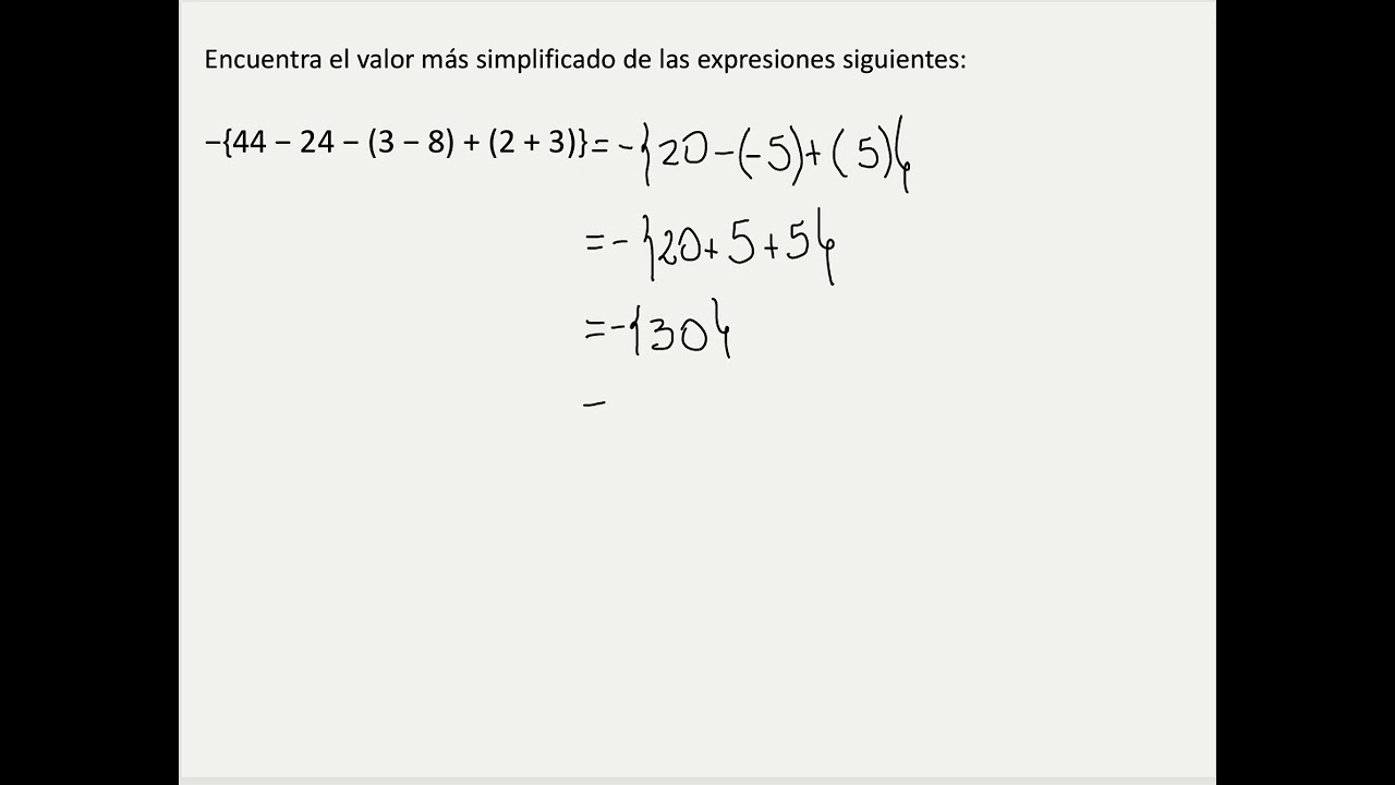 Operatoria con enteros