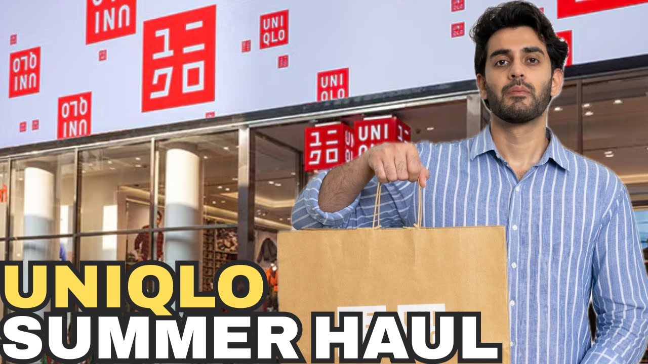 Покупки летней мужской одежды UNIQLO 2026 | Примерка летней коллекции UNIQLO | Покупки UNIQLO