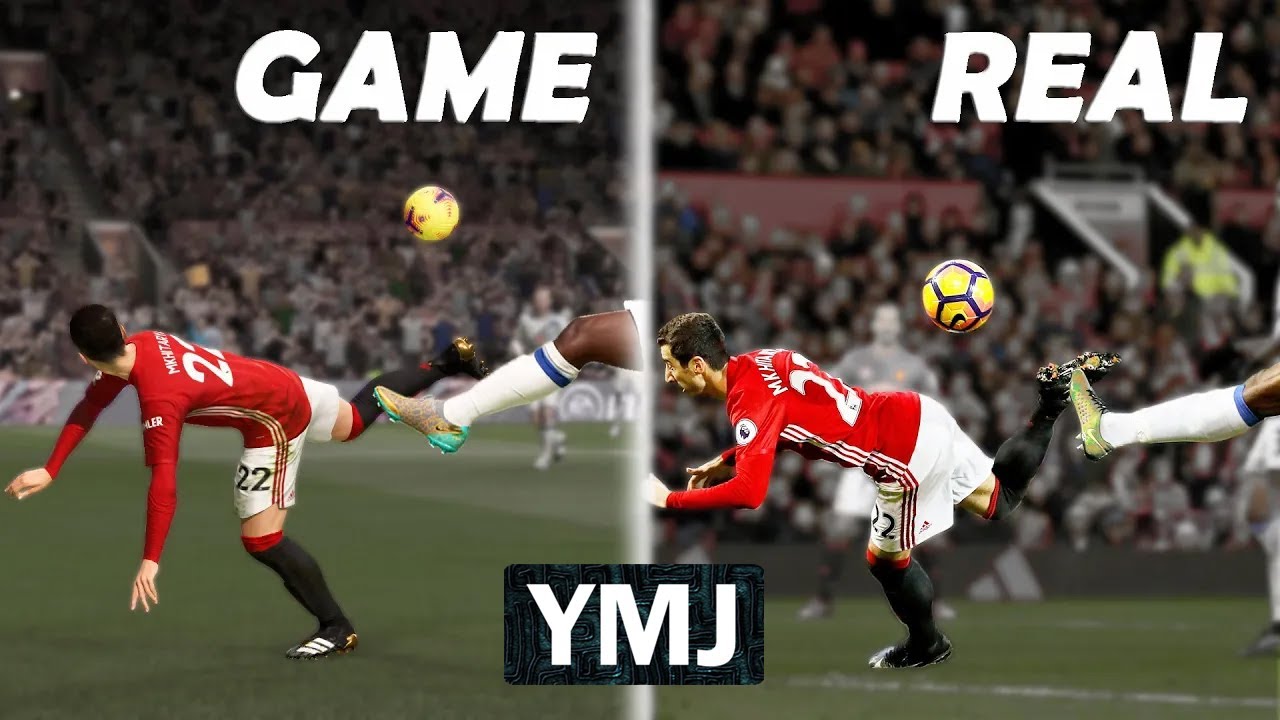 Голы с лёта и акробатические трюки, которые я воссоздал в FIFA21 | 2020-2021 | YMJ