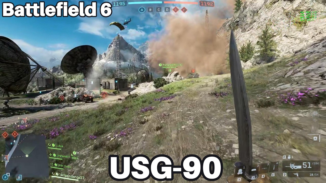 Battlefield 6 Conquest: Contaminated: Fog of War USG-90 Gameplay
