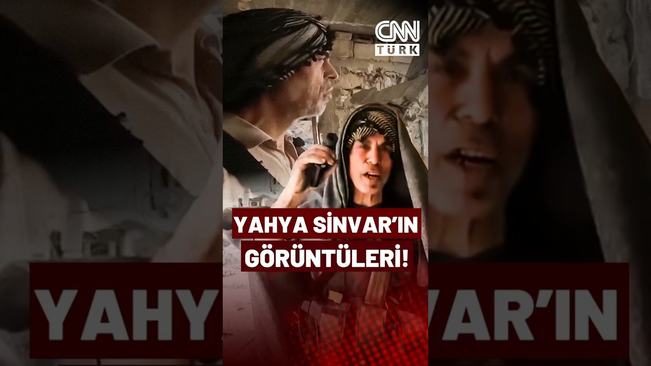 Hamas Lideri Yahya Sinvar'ın Savaş G&ouml;r&uuml;nt&uuml;leri Paylaşıldı