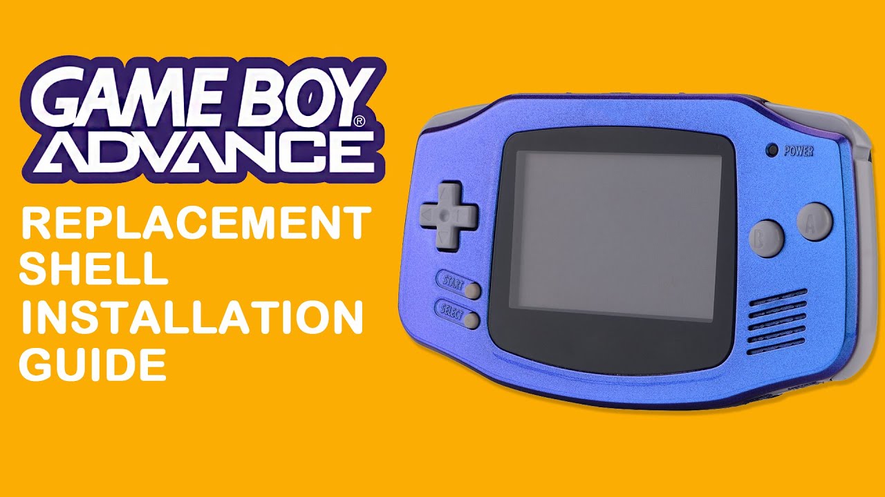 Game Boy Advance Shell Installation Guide - eXtremeRate