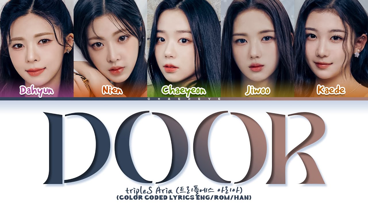 Aria (tripleS) Door Lyrics (Color Coded Lyrics)