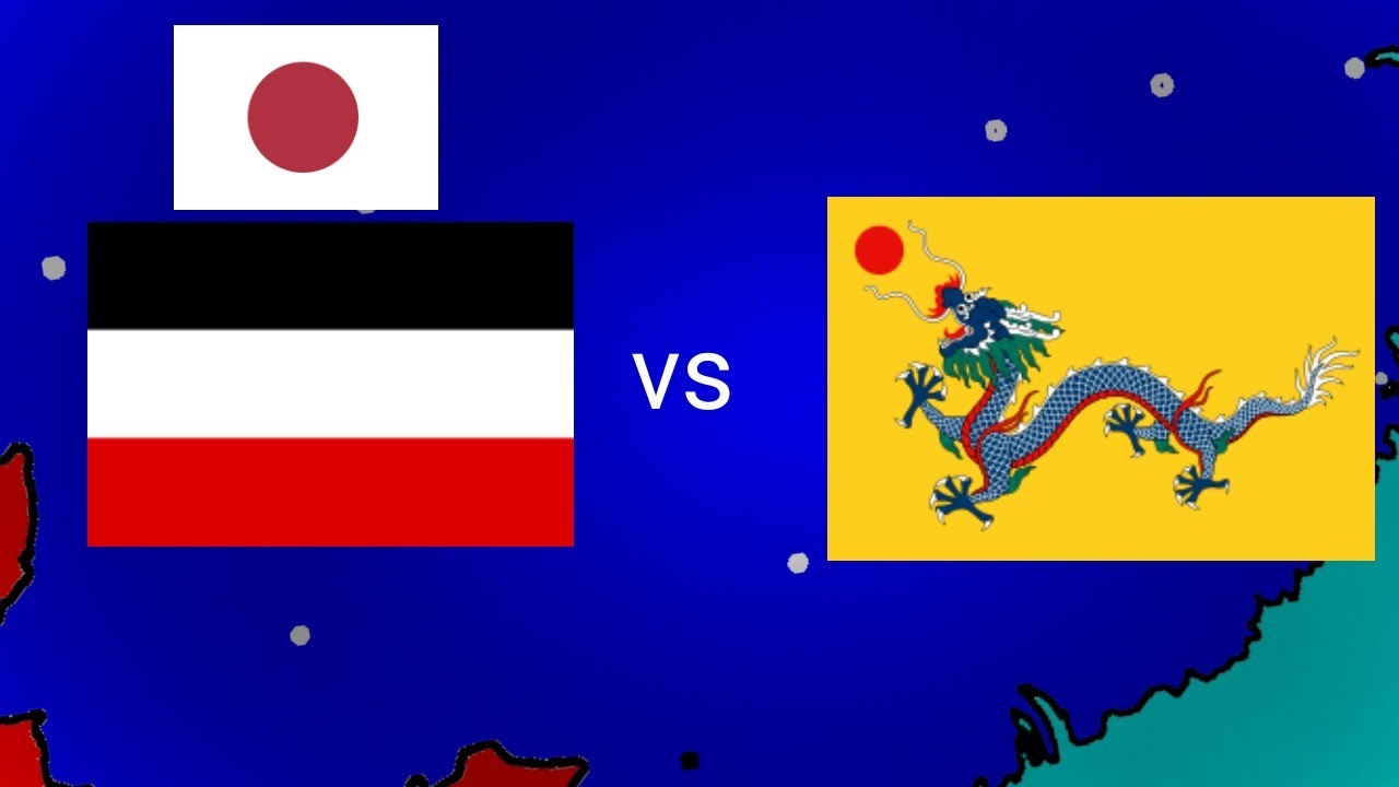 The German Invasion of china|Alternate history|a mapping short