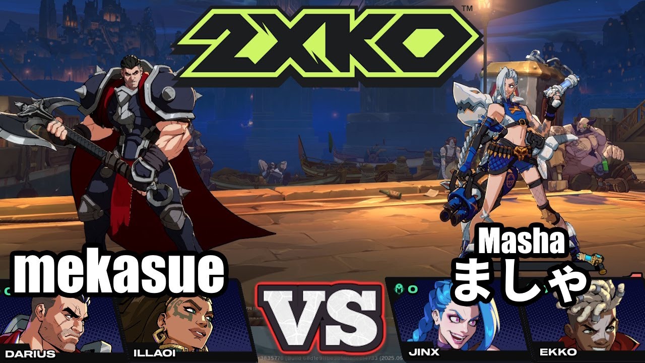 [2XKO] Darius, Illaoi vs Jinx, Ekko | Топ игрок Рейтинговый матч Реплей
