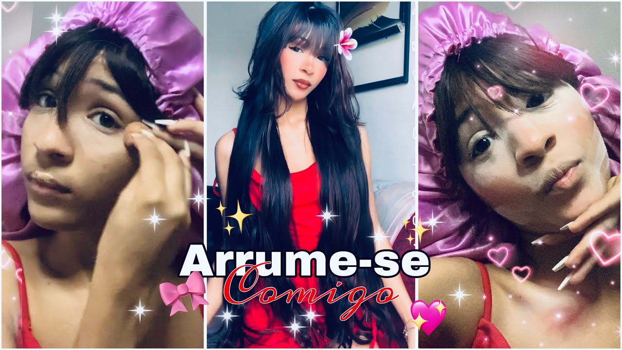 ￼Arrume-se ￼comigo ( fiz um franjão ) 🎀✨