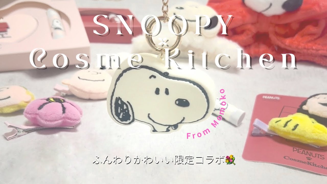 SNOOPY × Cosme Kitchen❤️過去コラボグッズ紹介！
